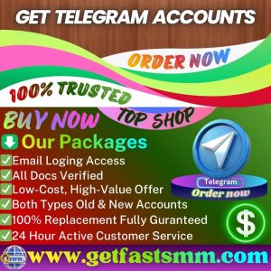 Get Telegram Accounts - Verified, USA, UK,CA, & More 