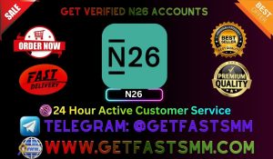 Get Verified N26 Accounts - Fully KYC Verified, 100% Safely 