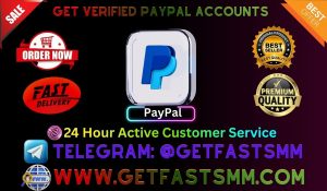 Get Verified PayPal Accounts - Old/New,USA,UK,CA,Crypto Enable 