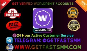 Get Verified WorldRemit Accounts - 100% verified and instant delivery 