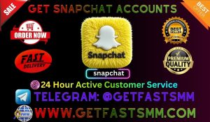 Get snapchat Accounts - GetFastSMM, Old & Verified 
