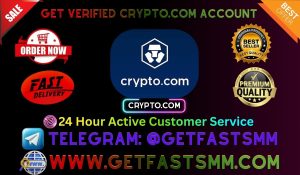 Get verified Crypto.com Accounts - Fully KYC Verified,Fast,Secure 