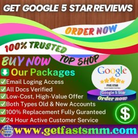 Get Google 5 Star Reviews - Top Shop & Secure Service